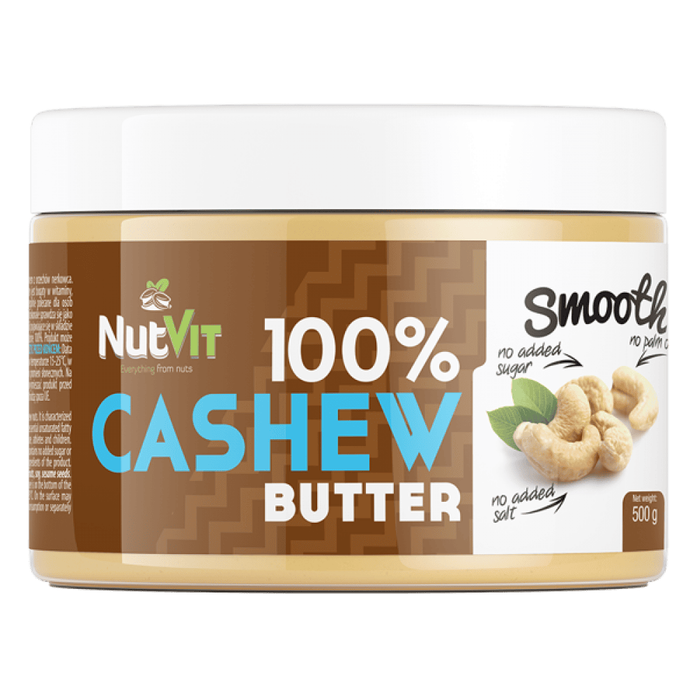 OSTROVIT 100% Cashew Butter Smooth 500гр 