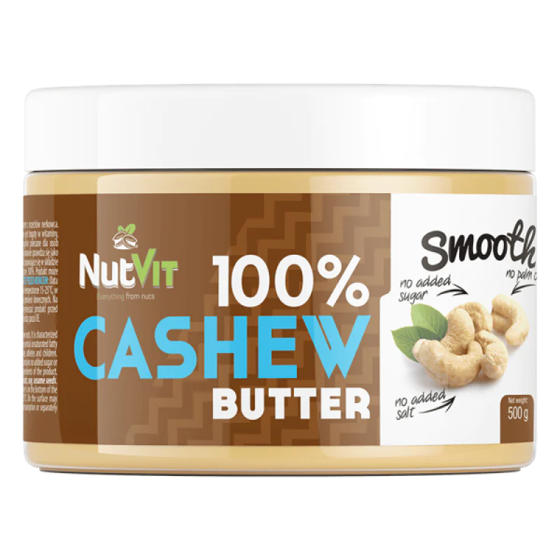OSTROVIT 100% Cashew Butter Smooth 500гр 