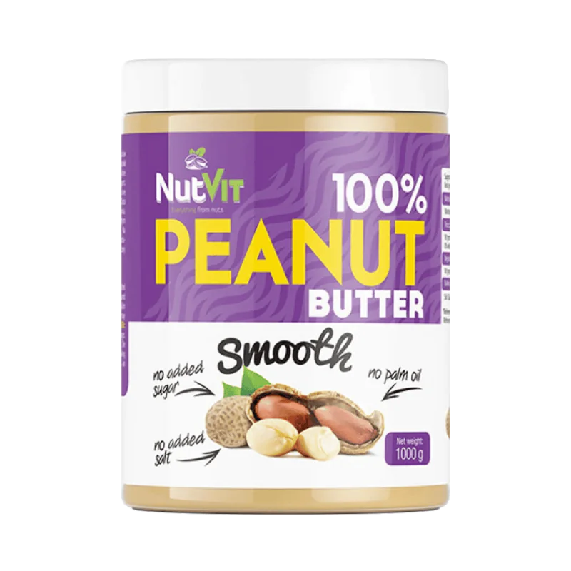 OSTROVIT 100% Peanut Butter Smooth 1000гр 