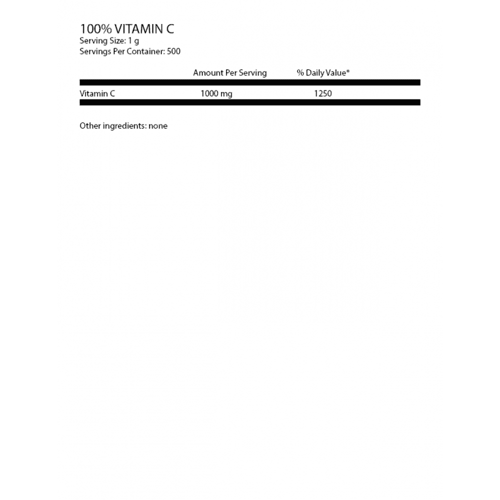 OSTROVIT 100% Vitamin C 500 г