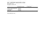OSTROVIT AOL Arginine Ornithine Lysine 120 капсули