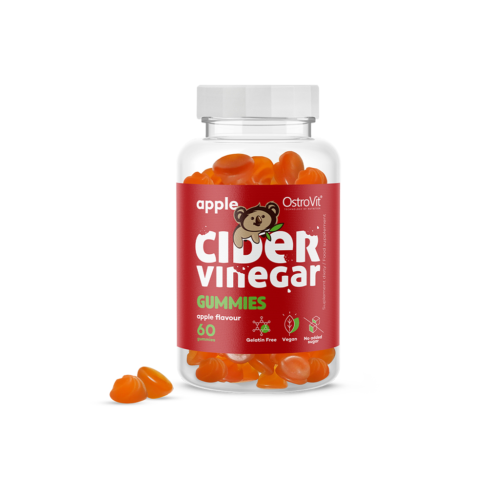 OSTROVIT Apple Cider Vinegar Gummies 60 желирани дражета 