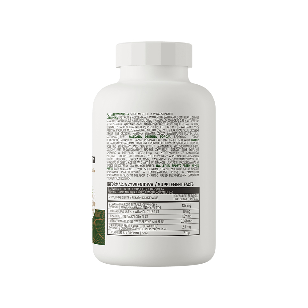 OSTROVIT Ashwagandha 240 капсули