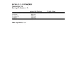 OSTROVIT BCAA 2:1:1 400 г