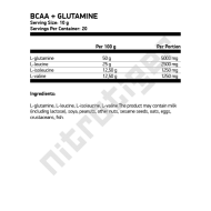 OSTROVIT BCAA + Glutamine 200 гр