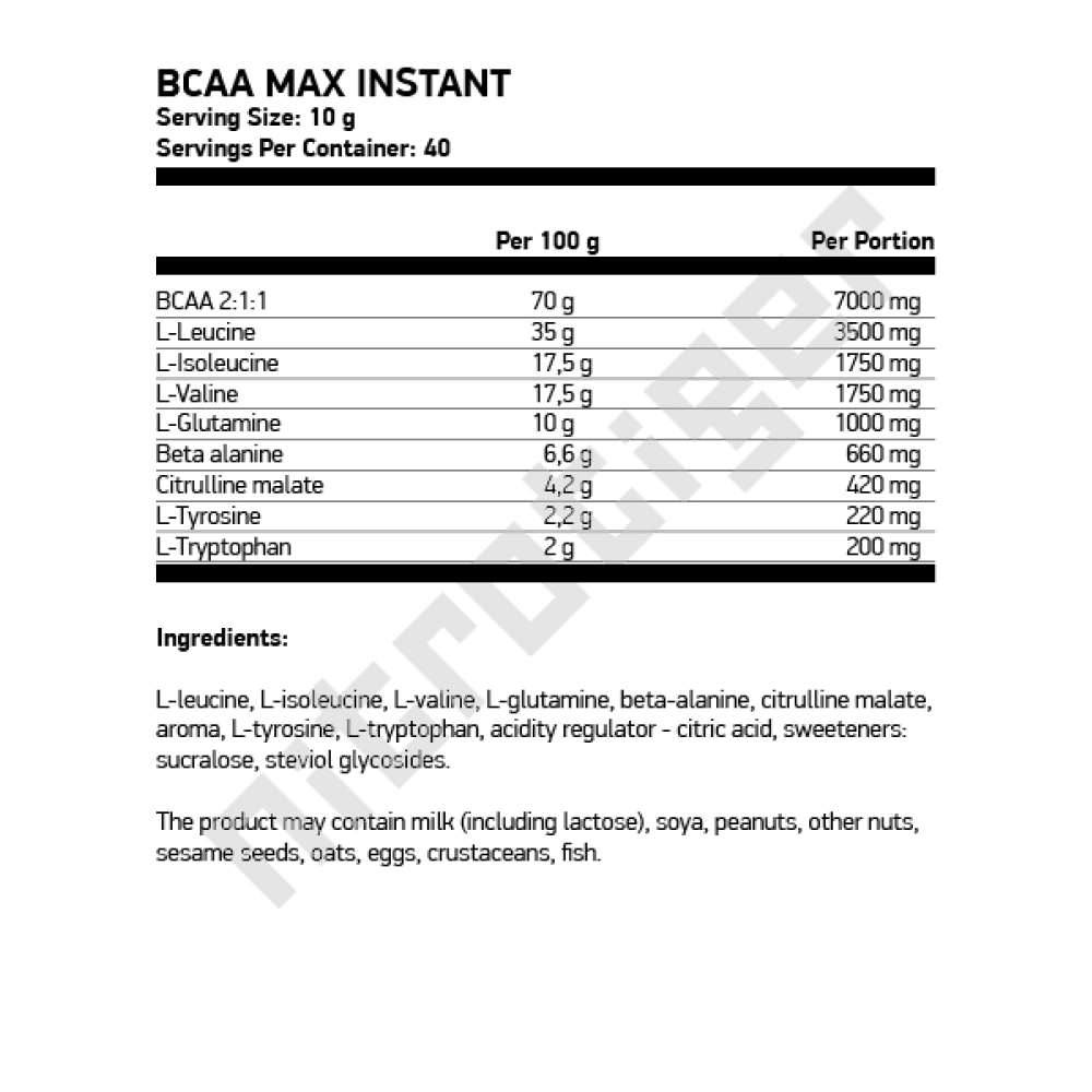 OSTROVIT BCAA Max Instant 400 гр