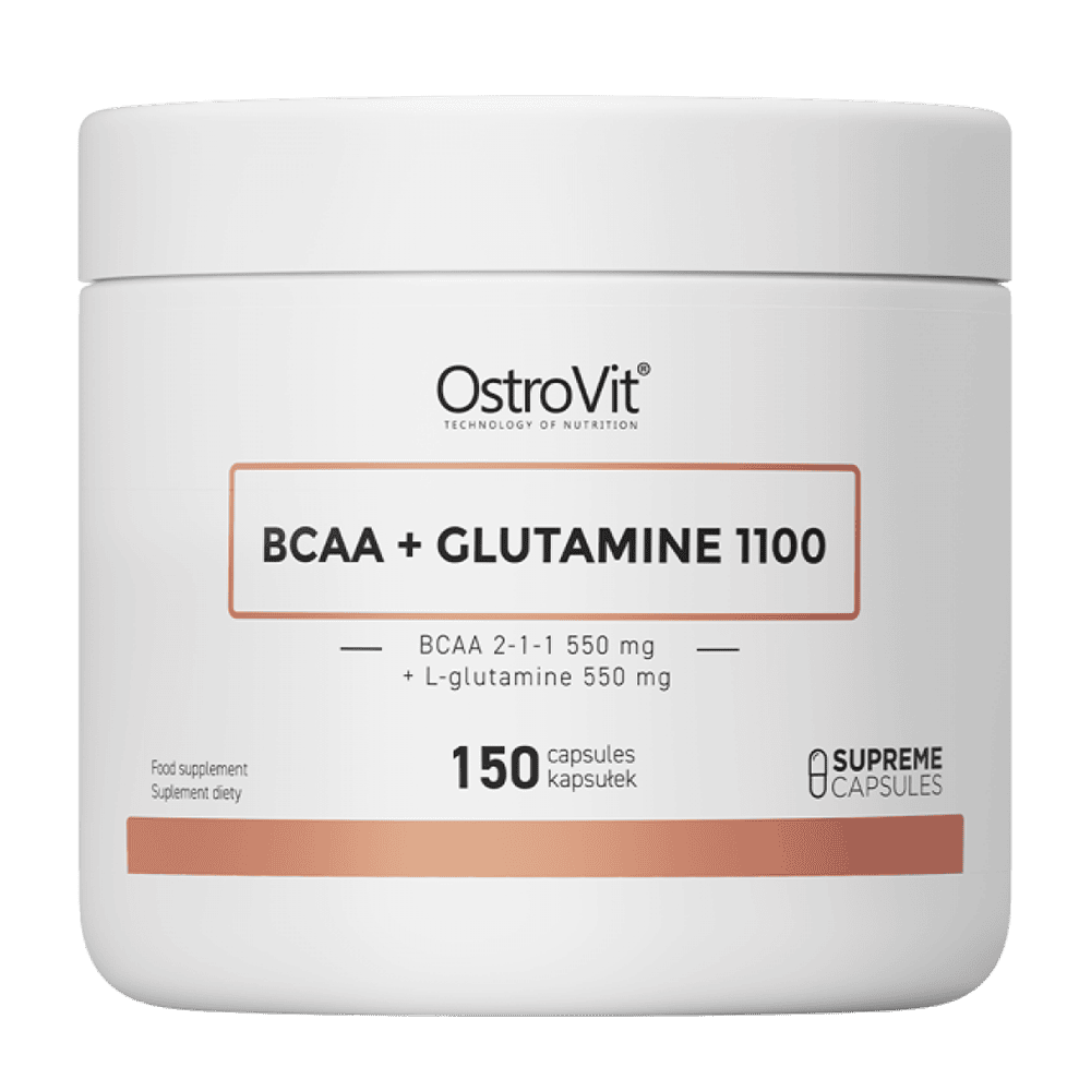 OSTROVIT BCAA + Glutamine 1100 150 капсули