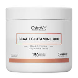 OSTROVIT BCAA + Glutamine 1100 150 капсули