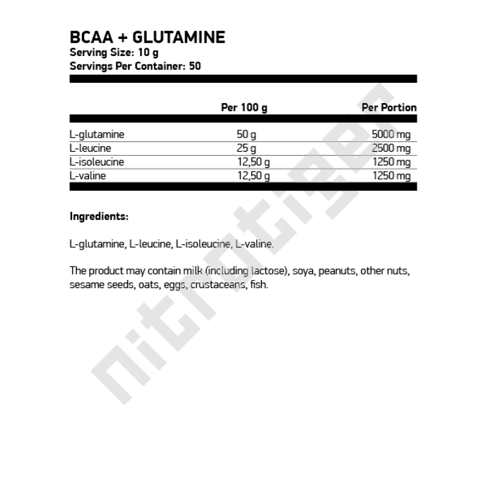 OSTROVIT BCAA + Glutamine 500 гр