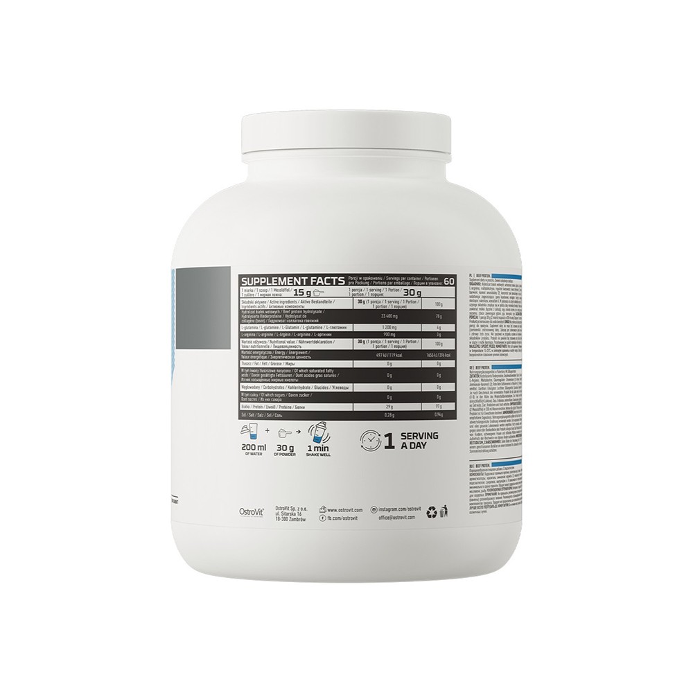 OSTROVIT Beef Protein 1800 г