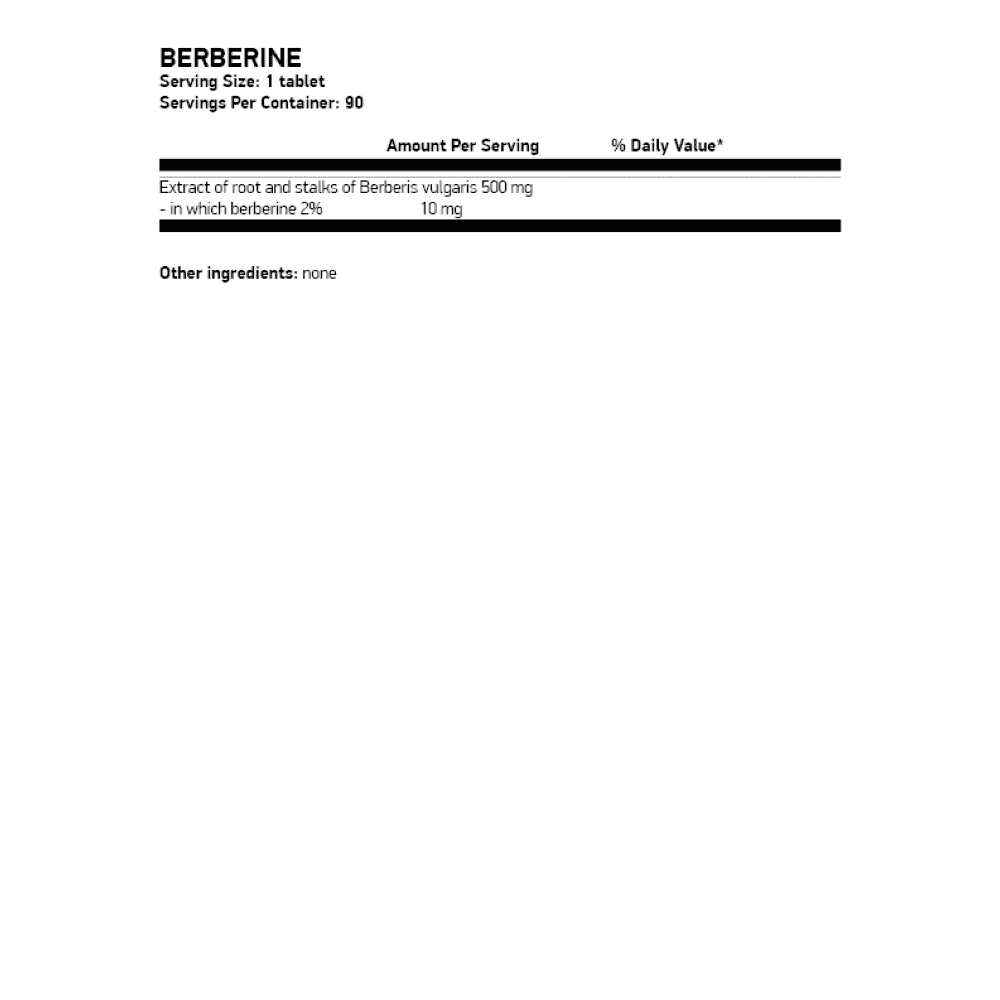 OSTROVIT Berberine 90 таблетки