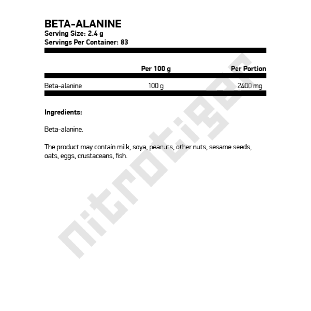 OSTROVIT Beta Alanine 200 гр.