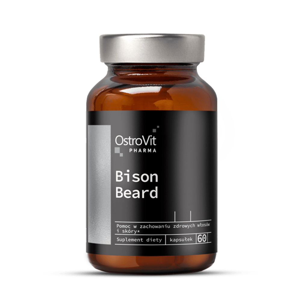 OSTROVIT Bison Beard / Men's Beard Care 60 капсули
