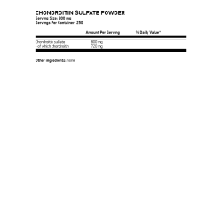 OSTROVIT Chondroitin Sulfate Powder 200гр