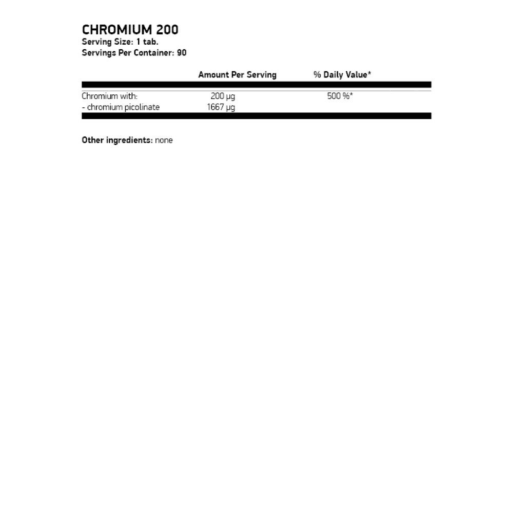 OSTROVIT Chromium 200 90 таблетки