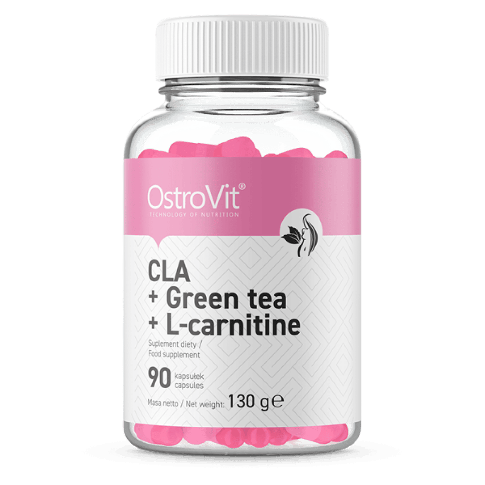 OSTROVIT CLA + Green Tea + L-Carnitine 90 капсули