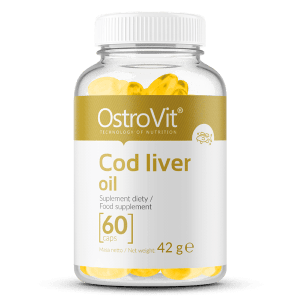 OSTROVIT Cod Liver Oil 60 гел капсули