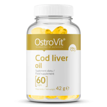 OSTROVIT Cod Liver Oil 60 гел капсули