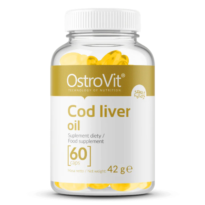 OSTROVIT Cod Liver Oil 60 гел капсули