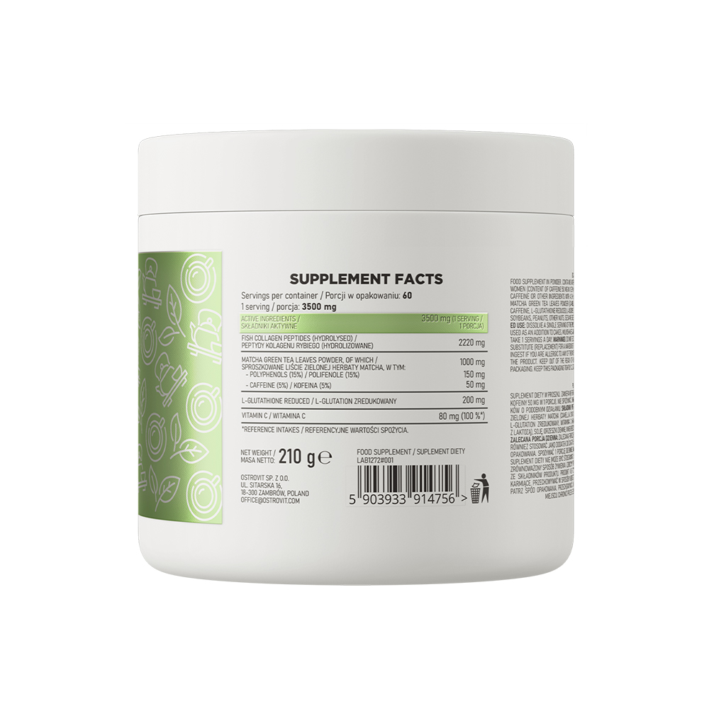 OSTROVIT Collagen + Matcha 210 г