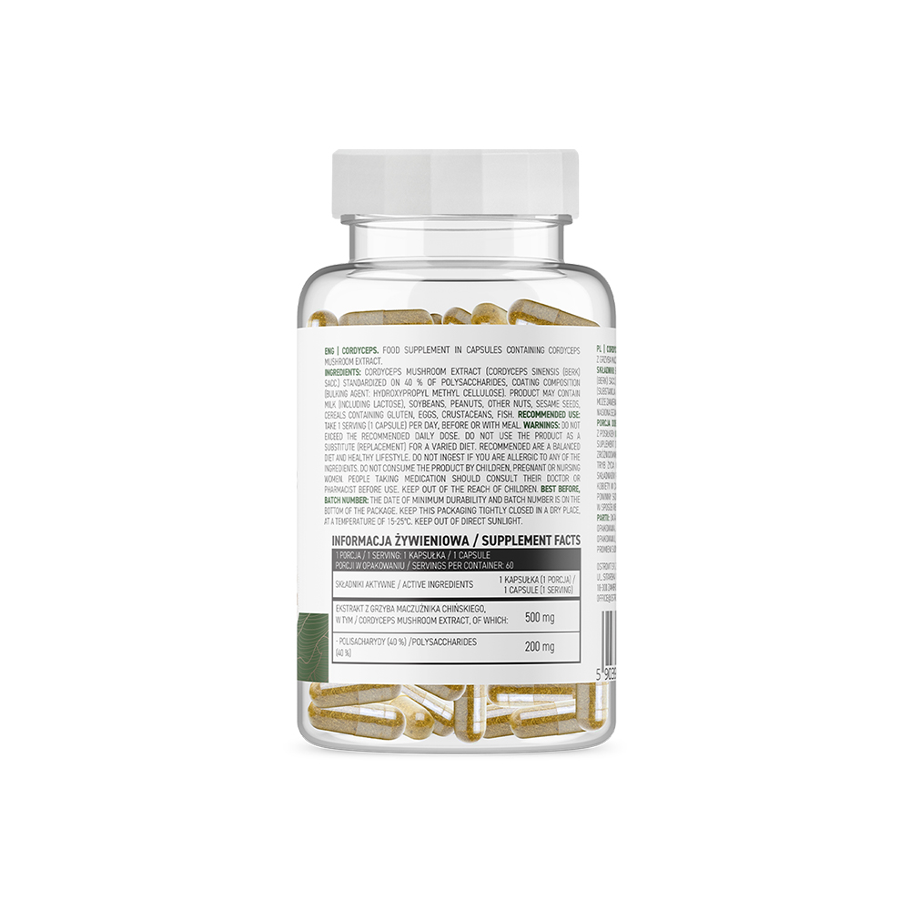 OSTROVIT Cordyceps 60 капсули