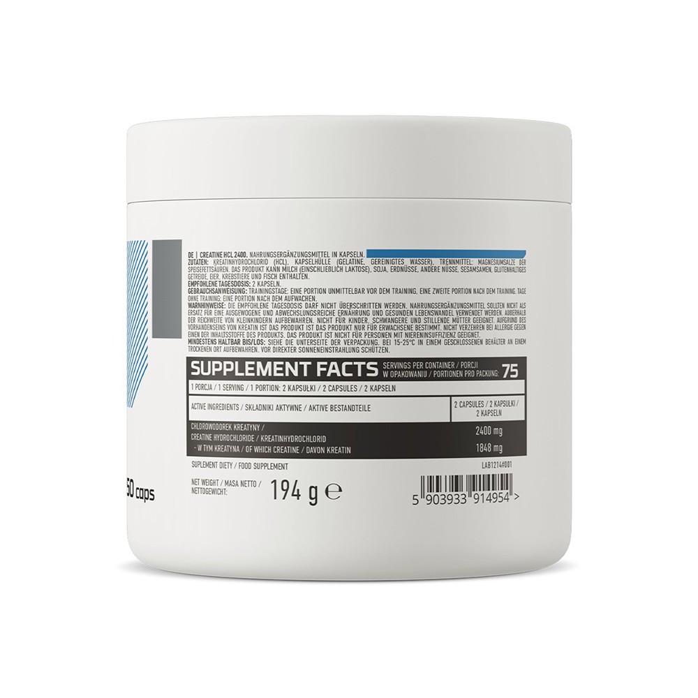 OSTROVIT Creatine HCL 2400 150 капсули