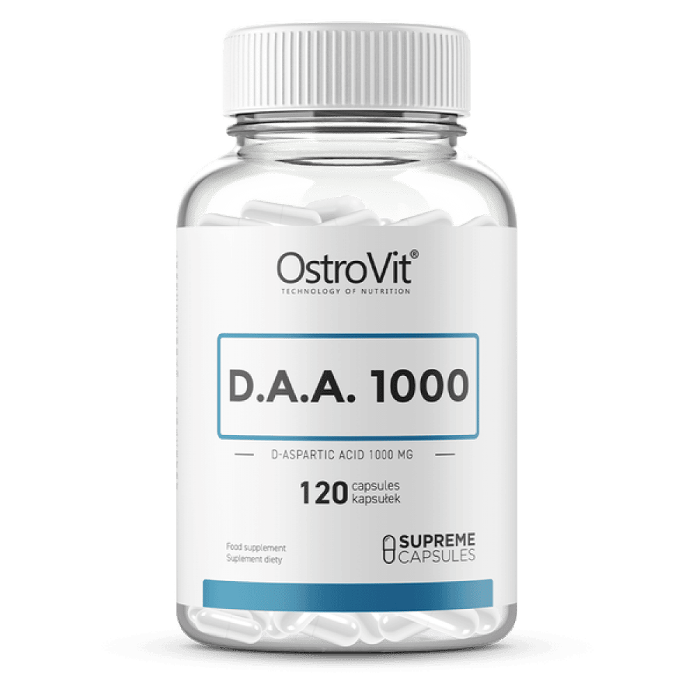 OSTROVIT DAA 1000 D-Aspartic Acid 120 капсули