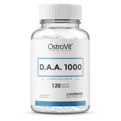 OSTROVIT DAA 1000 D-Aspartic Acid 120 капсули