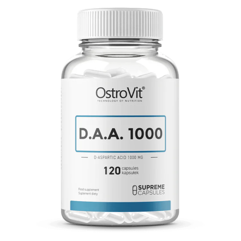 OSTROVIT DAA 1000 D-Aspartic Acid 120 капсули