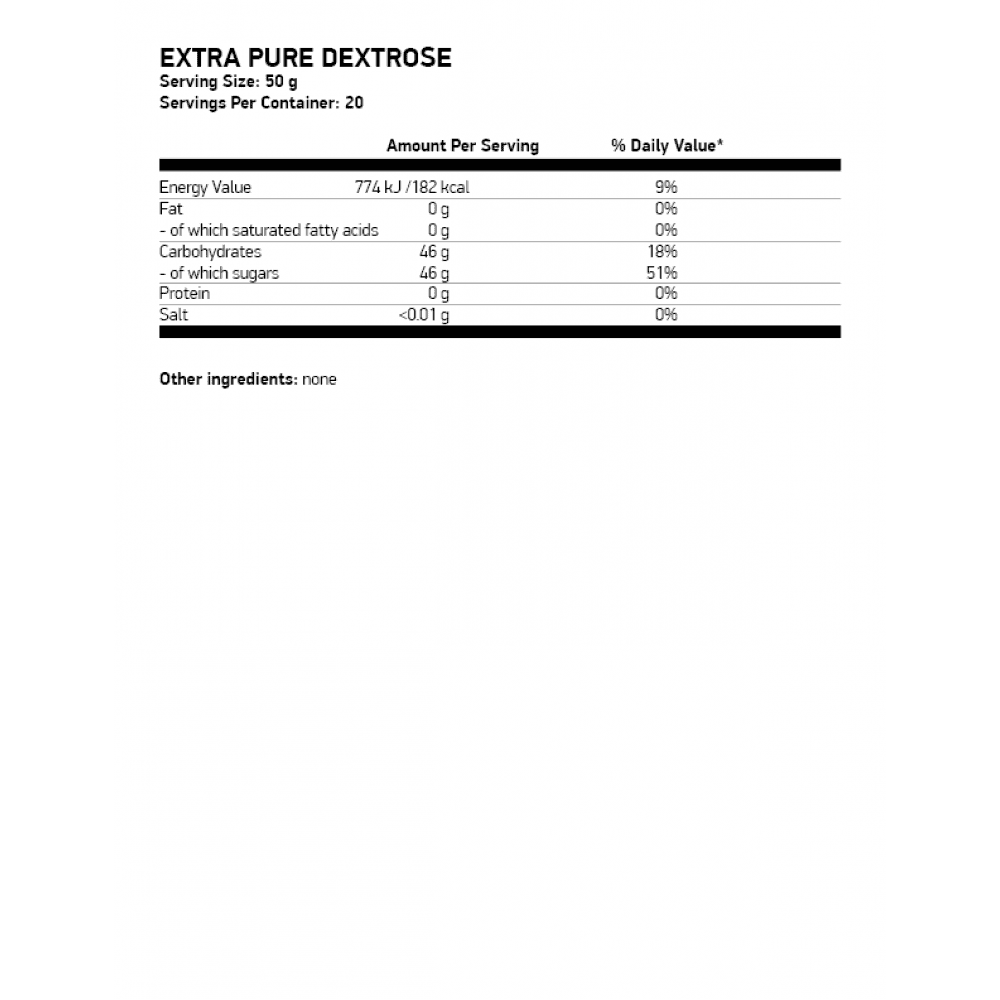 OSTROVIT Extra Pure Dextrose 1000гр