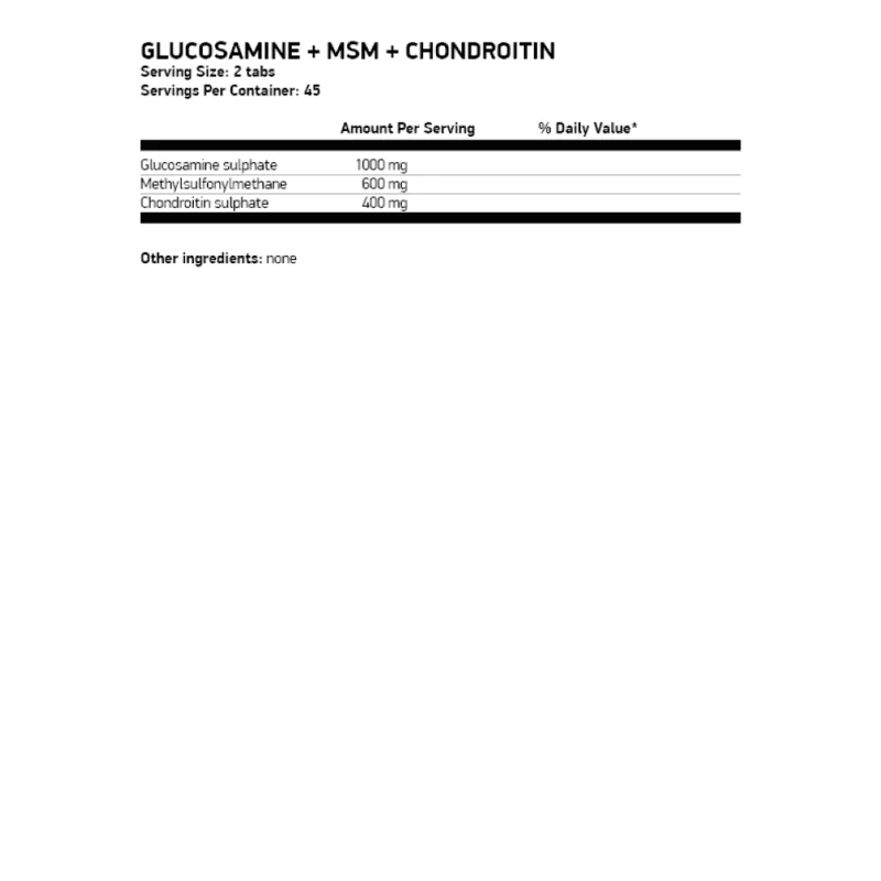 OSTROVIT Glucosamine + MSM + Chondroitin 90 таблетки