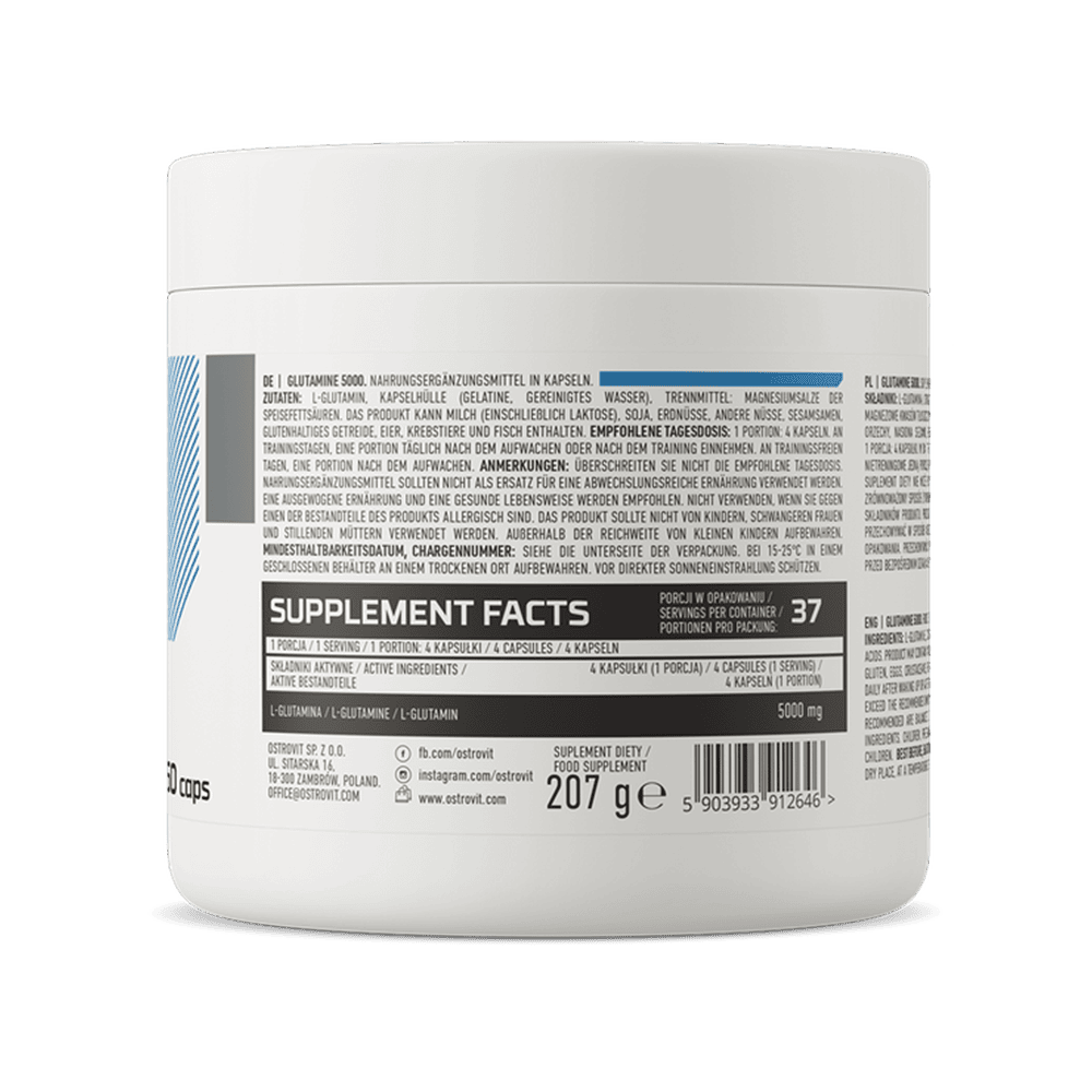 OSTROVIT Glutamine 5000 150 капсули