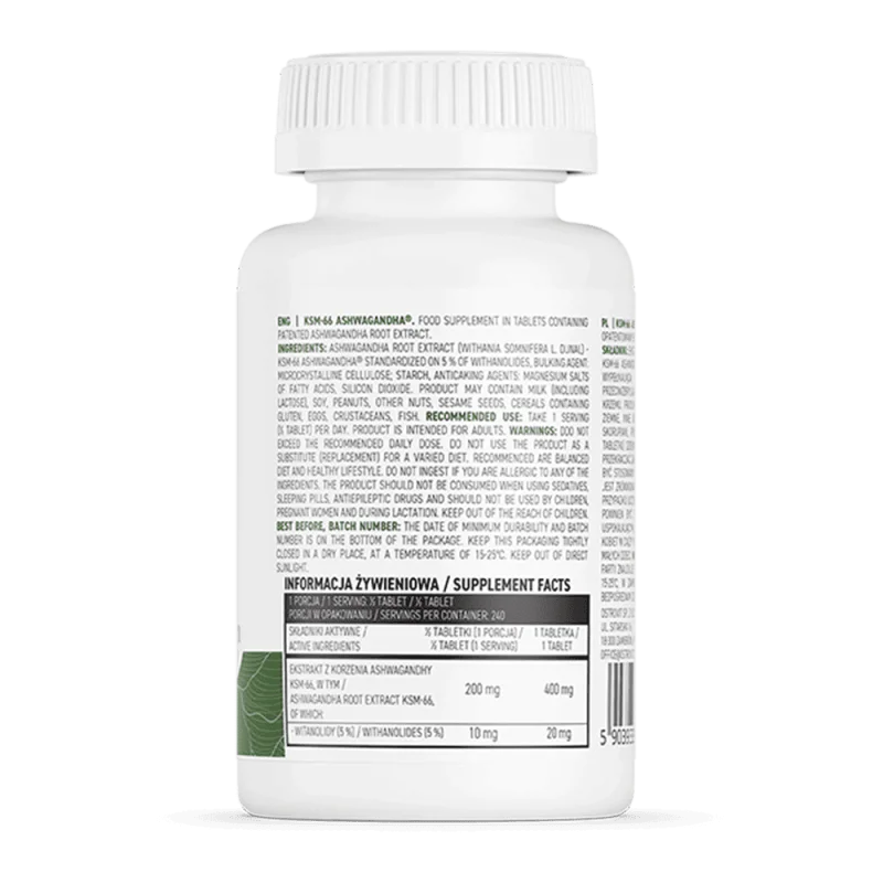OSTROVIT KSM-66 Ashwagandha 120 таблетки