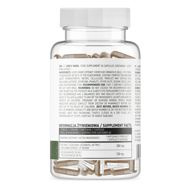 OSTROVIT Lion's Mane Vege 60 капсули
