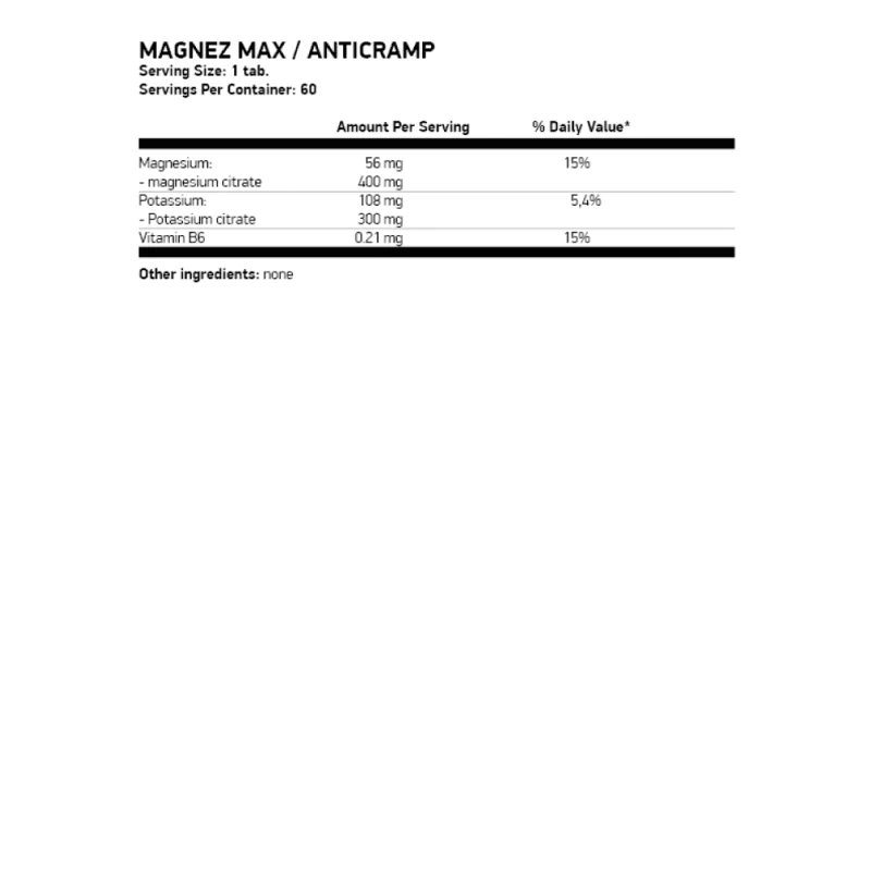OSTROVIT Magnez MAX Anticramp 60 таблетки