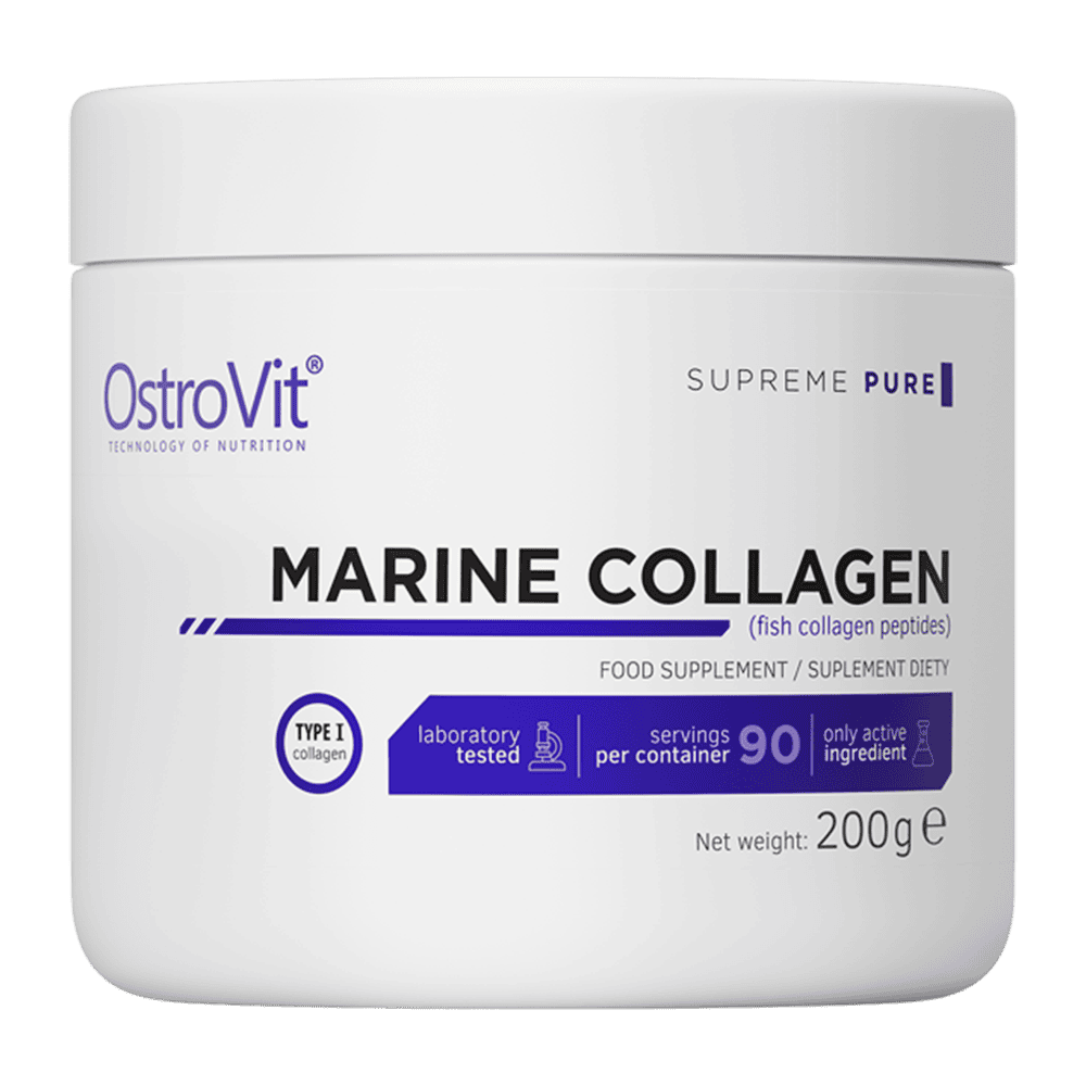 OSTROVIT Marine Collagen Hydrolyzed Fish Collagen Powder 200гр