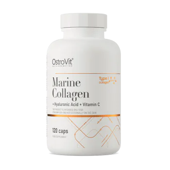 OSTROVIT Marine Collagen + Hyaluronic Acid + Vitamin C 120 капсули