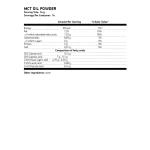 OSTROVIT MCT Oil Powder 200гр