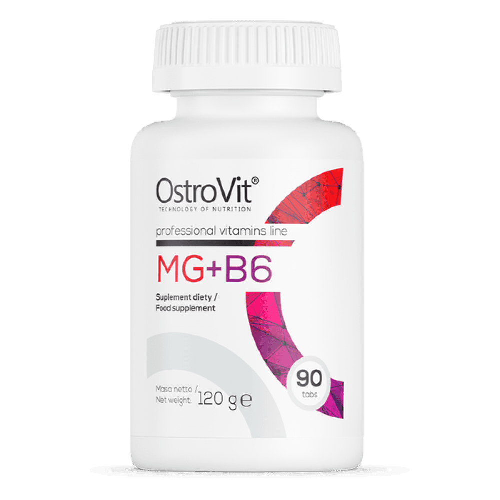 OSTROVIT MG + B6 Magnesium Citrate + B6 90 таблетки