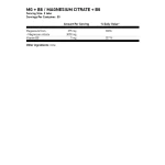 OSTROVIT MG + B6 Magnesium Citrate + B6 90 таблетки