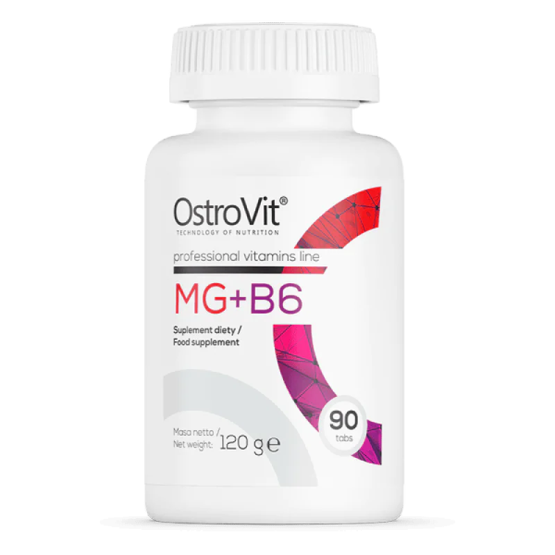 OSTROVIT MG + B6 Magnesium Citrate + B6 90 таблетки