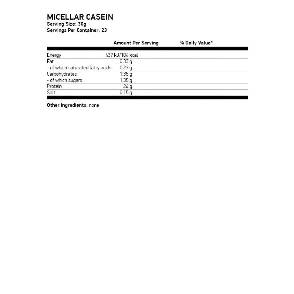 OSTROVIT Micellar Casein 700гр