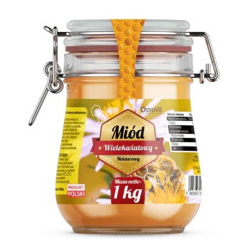 OSTROVIT Natural Multiflower Honey 1000гр