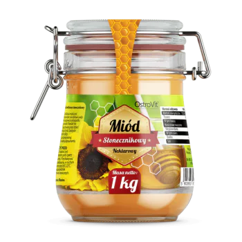 OSTROVIT Natural Sunflower Honey 1000гр