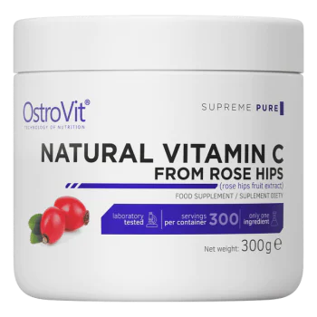 OSTROVIT Natural Vitamin C Powder from Rose Hips 300гр