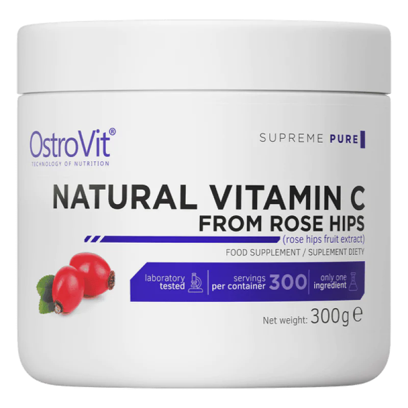 OSTROVIT Natural Vitamin C Powder from Rose Hips 300гр