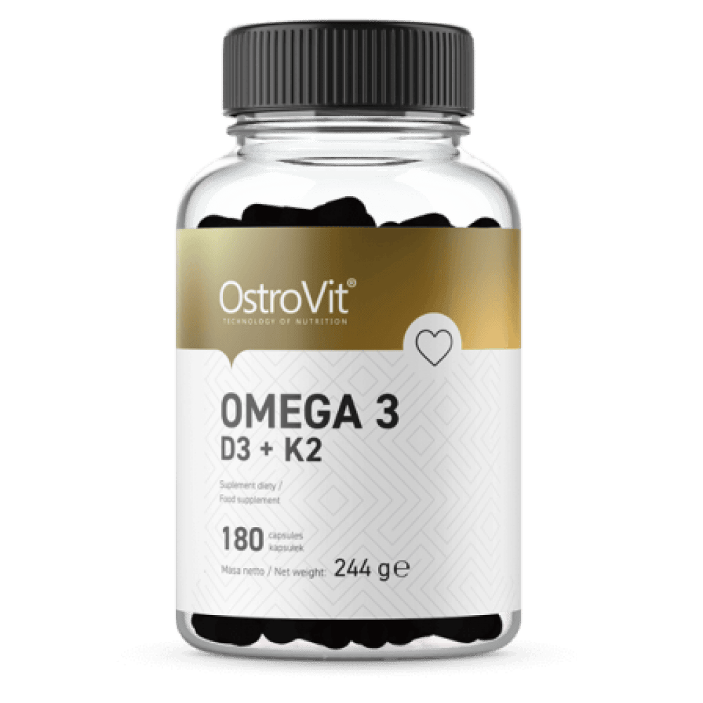OSTROVIT Omega 3 D3 + K2 180 гел капсули