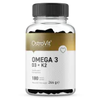 OSTROVIT Omega 3 D3 + K2 180 гел капсули