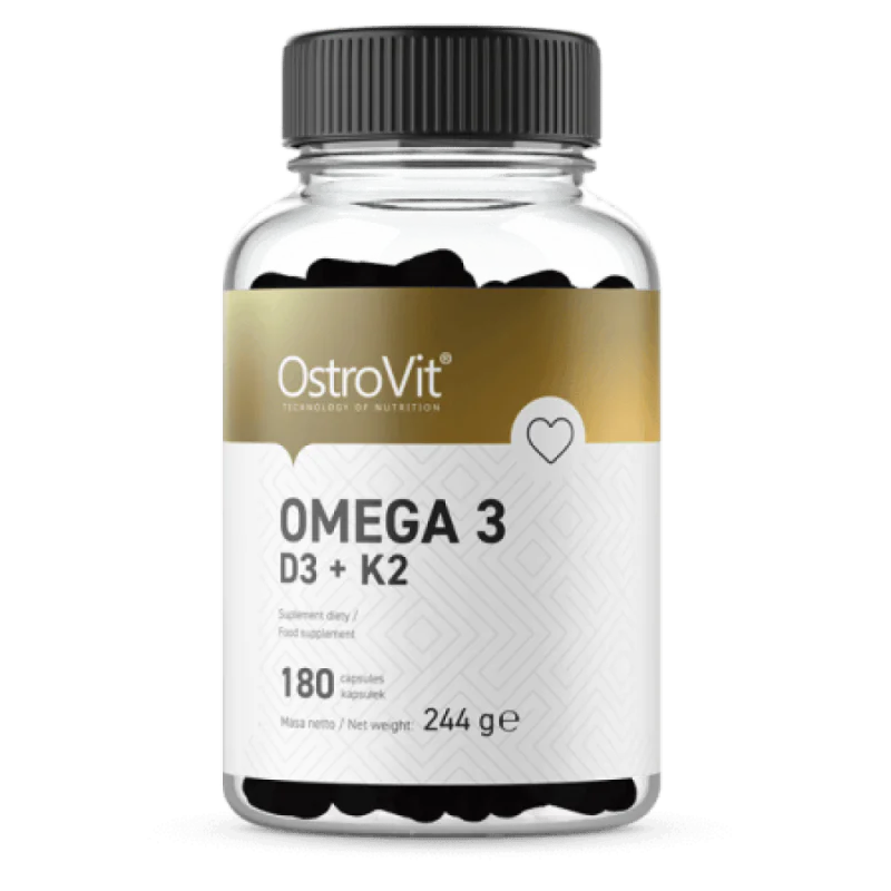 OSTROVIT Omega 3 D3 + K2 180 гел капсули