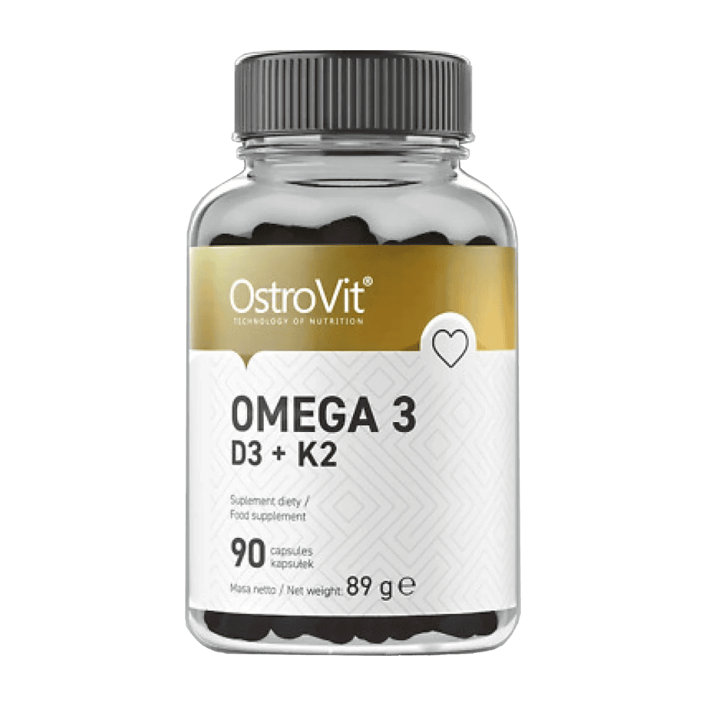 OSTROVIT Omega 3 D3 + K2 90 гел капсули